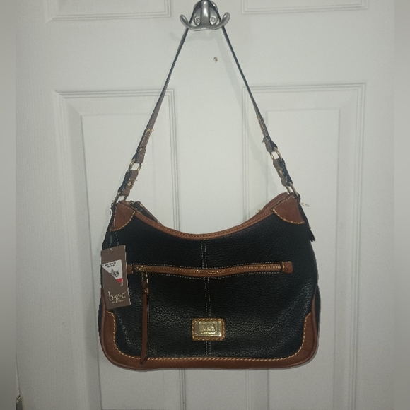 b.o.c. Black and Brown Shoulder Bag - Picture 1 of 4